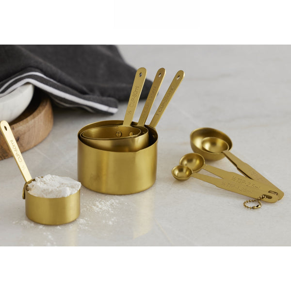 Brass Measuring Spoon 4pce