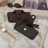 Skittle Sunglass Case - Chocolate