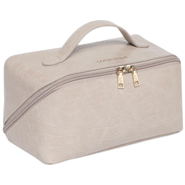 Mary Cosmetic Bag - Croc Putty
