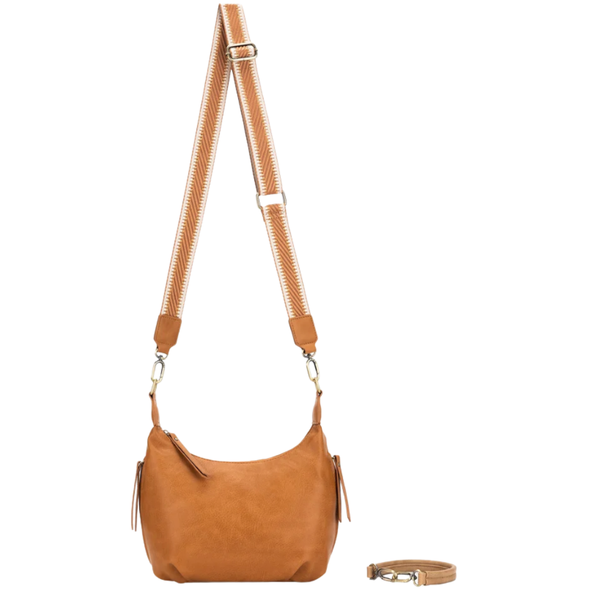 Carey Crossobody Bag - Tan
