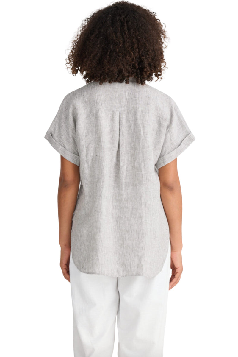 Dune Shirt - Charcoal Fleck