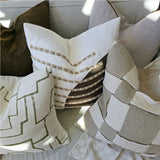 Malta Cushion 40x60cm - Off White/Nat