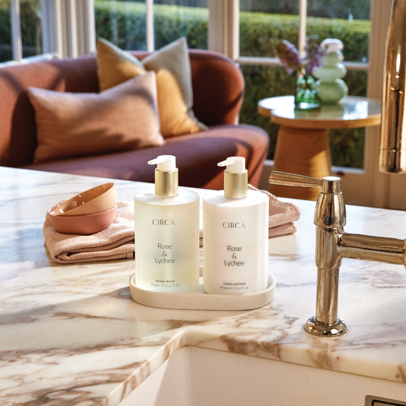 Circa 900ml Hand Care Duo Set - Rose & Lychee