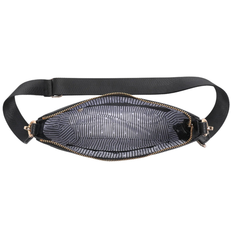 Linda Crossbody Bag - Black