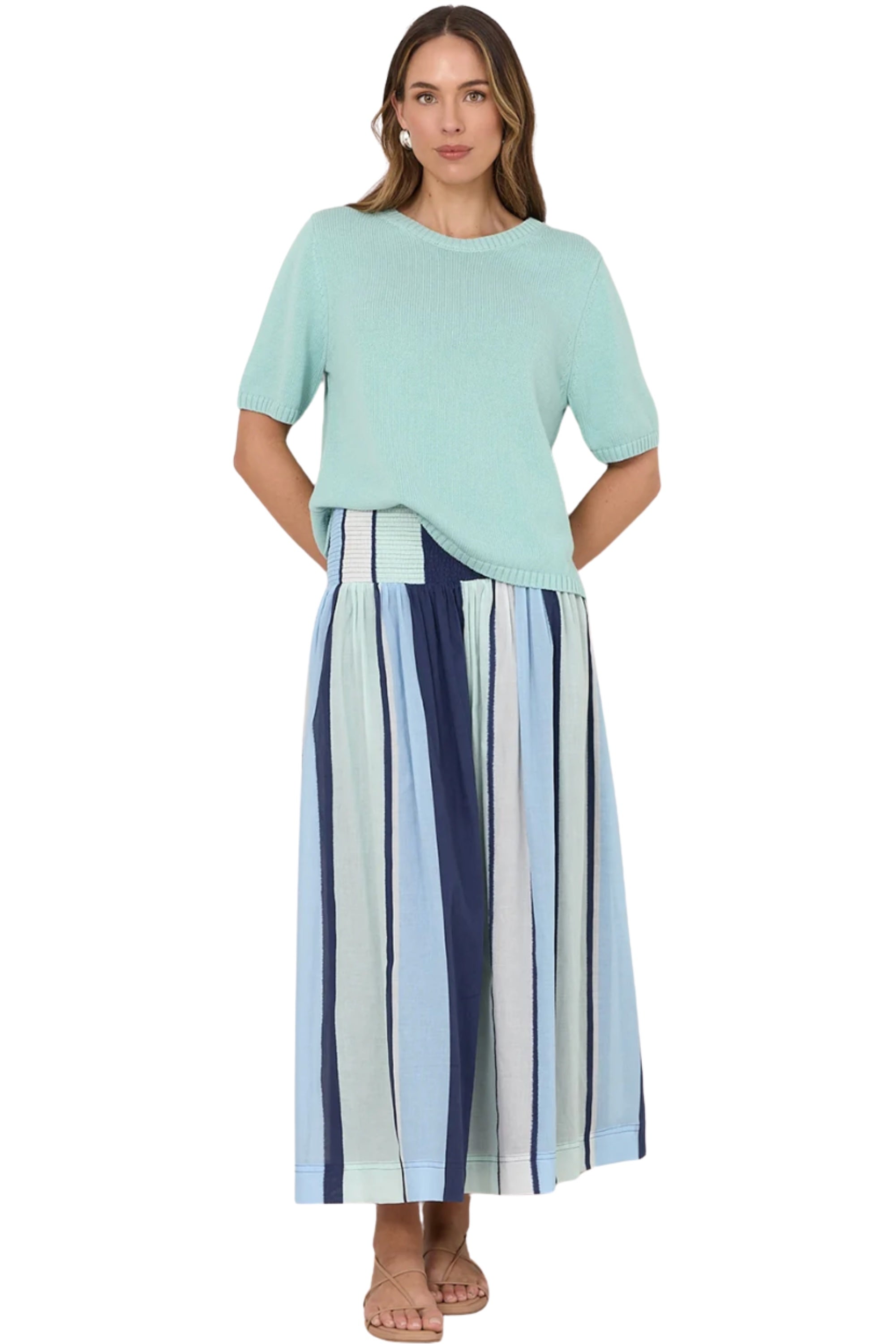 Briar Maxi Skirt - Stripe