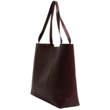 Quinn Panelled Tote - Wine