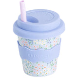 4oz Babychino Cup - Blue Floral