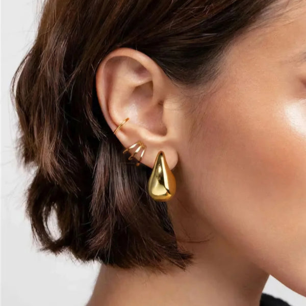 Lorena Earrings - Gold
