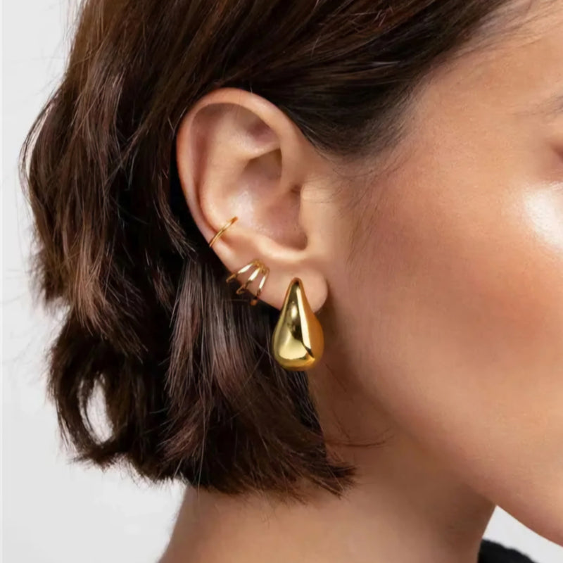 Lorena Earrings - Gold