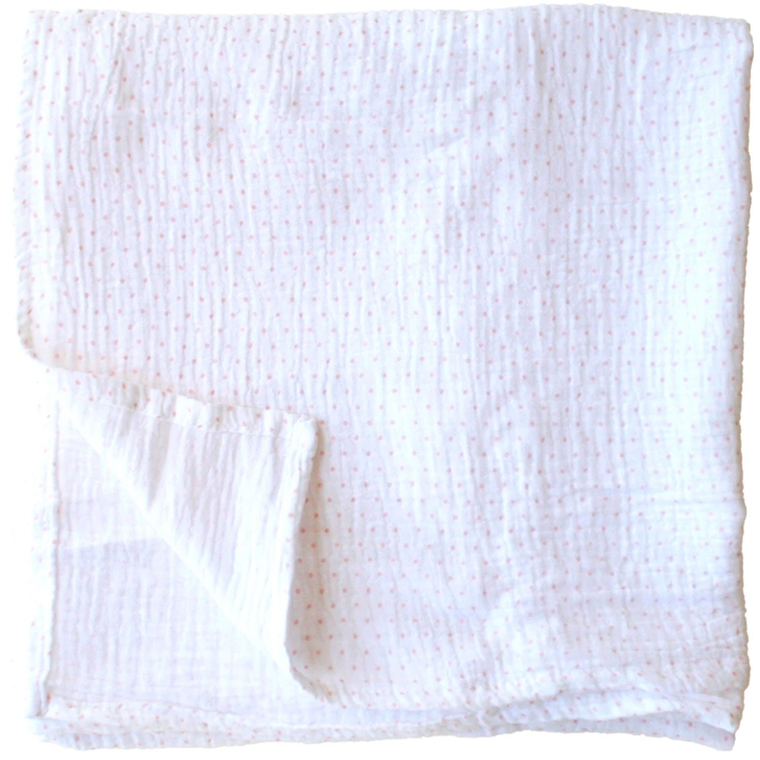 Muslin Wrap - Pink Spot