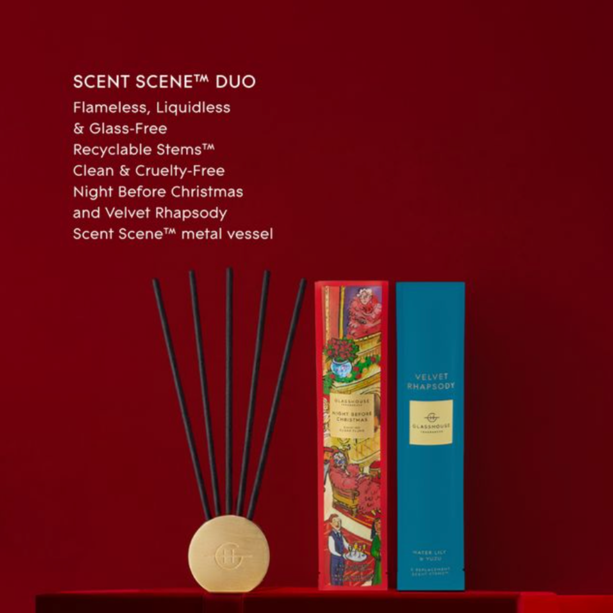 Scent Stem Duo - Night Before Christmas/Velvet Rhapsody