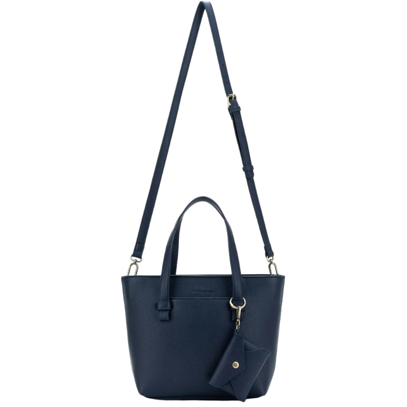 Antoinette 3 pc Handbag - Deep Navy