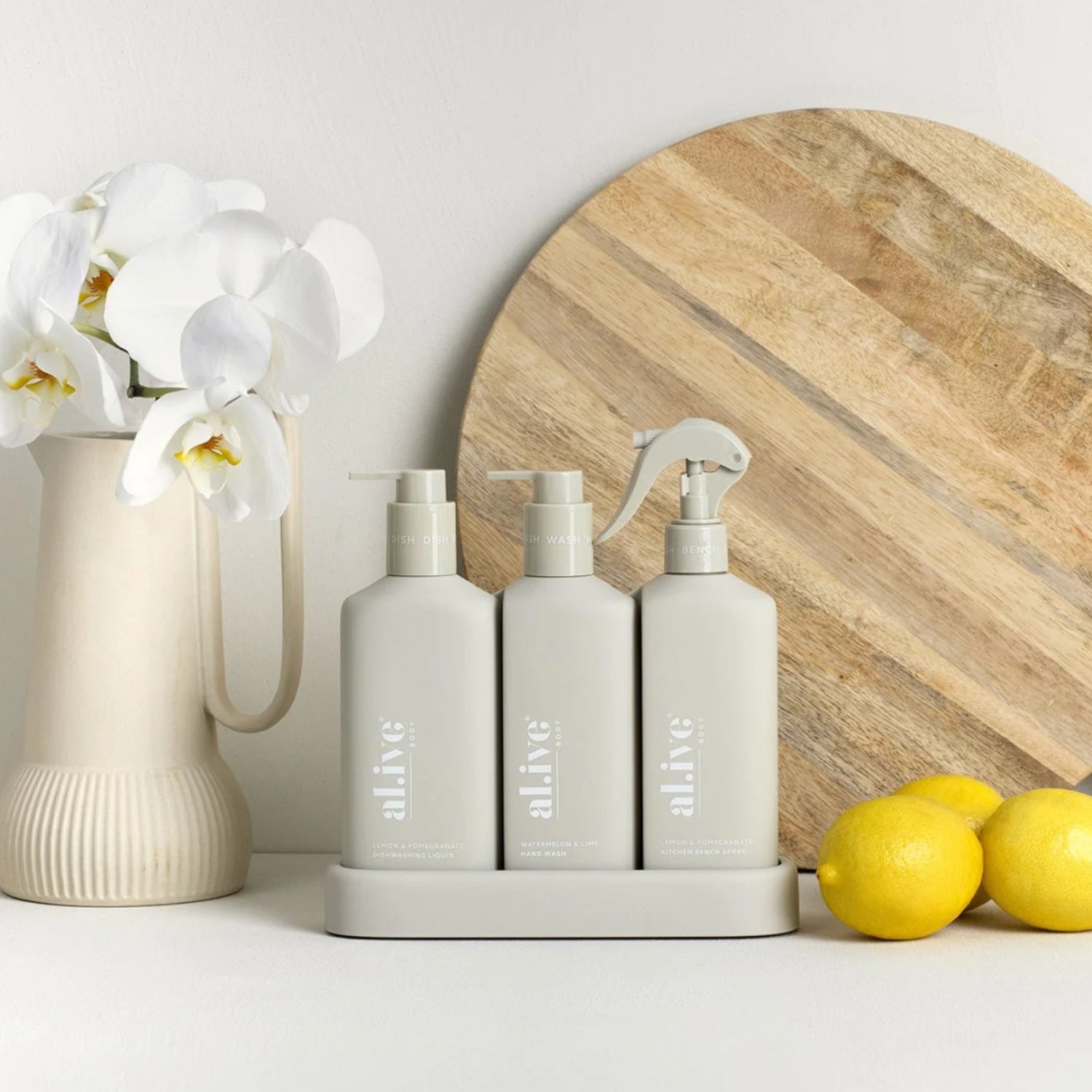 Lemon & Pomegranate Kitchen Trio