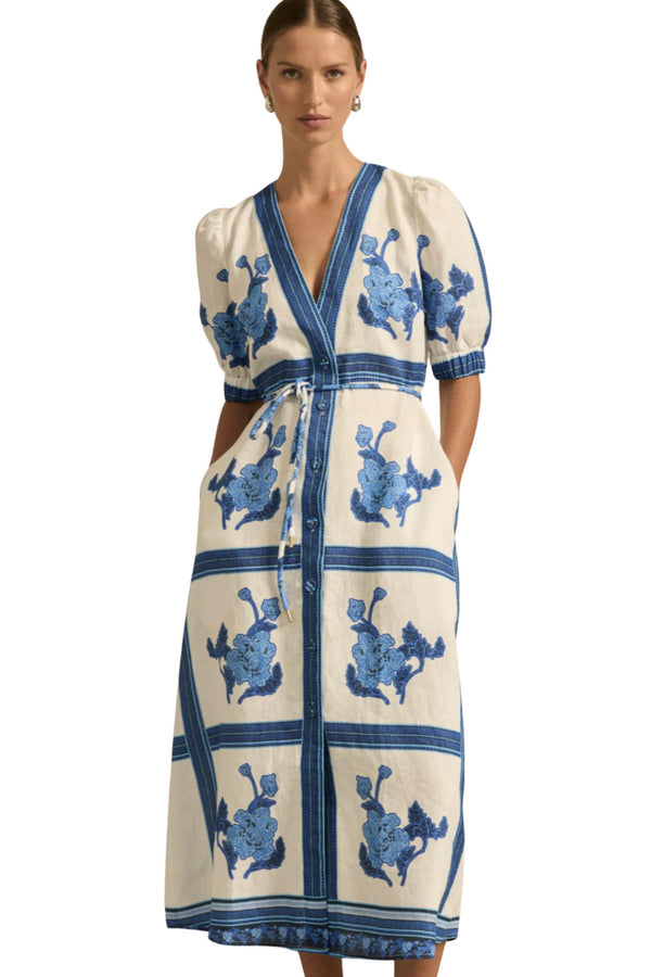 Portrait Dress - Azura Collage