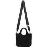 Cherie 2 pc Mini Handbag - Black