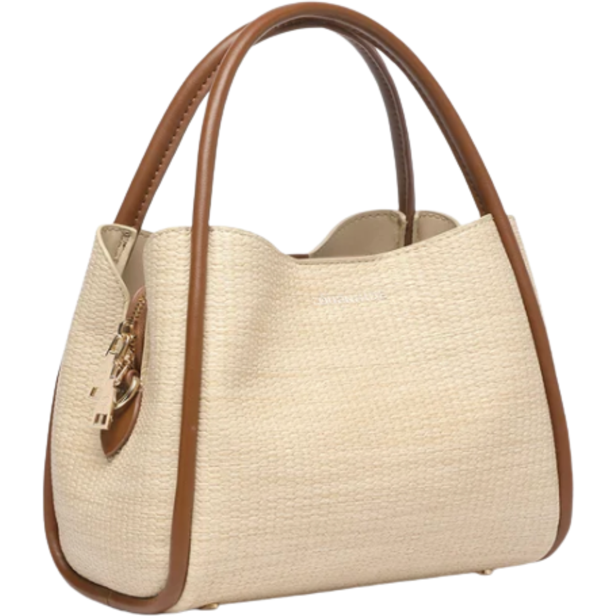 Steffie Mini Tote - Nat/Tan