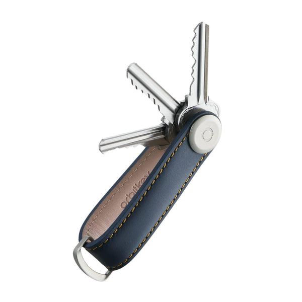 Key Organiser - Navy/Tan