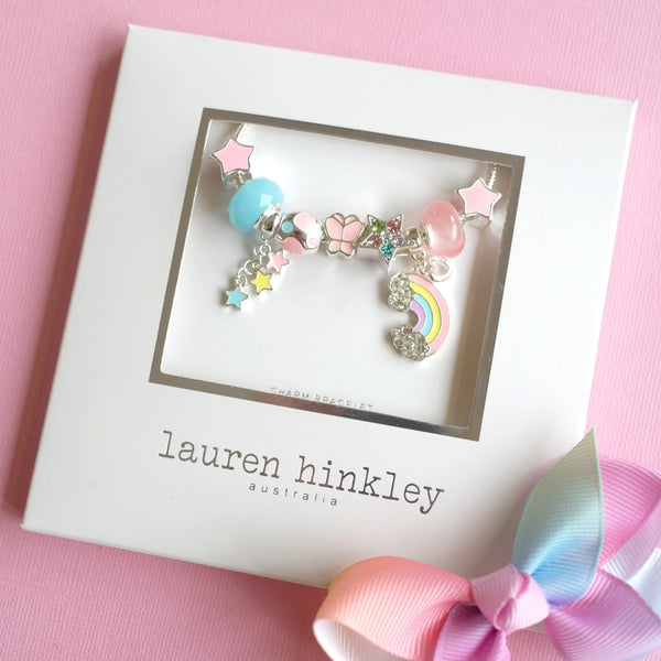 Somewhere Over Rainbow Charm Bracelet
