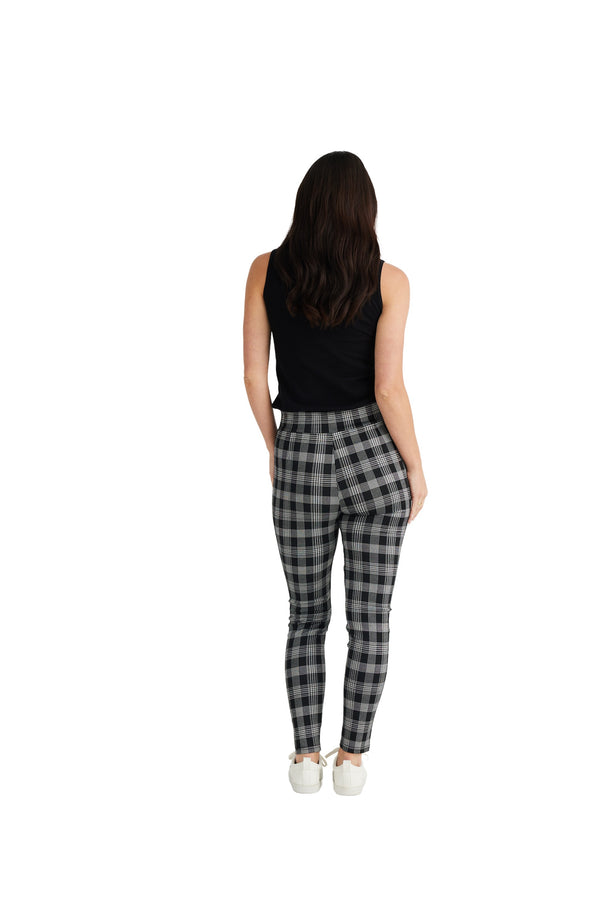 Runway Pant - Black Check