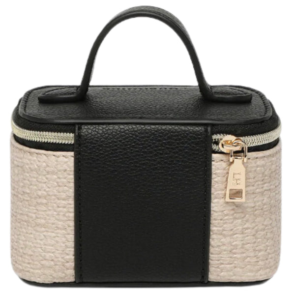 Trudy Jewellery Box - Natural/Black
