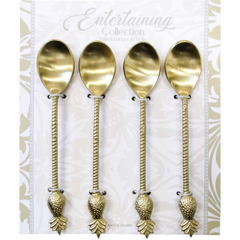 Pineapple Spoons S/4