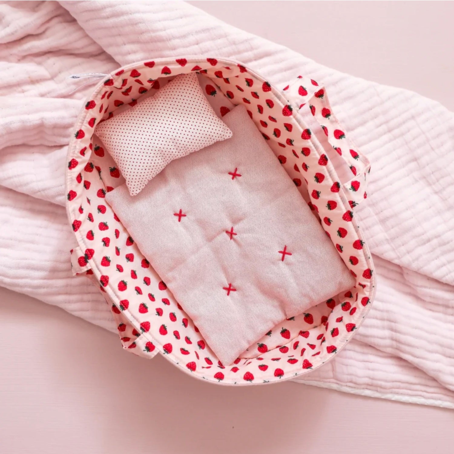Baby Doll Carrier - Strawberry