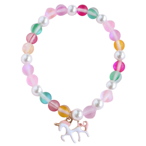 Petite Fleur Unicorn Elastic Bracelet