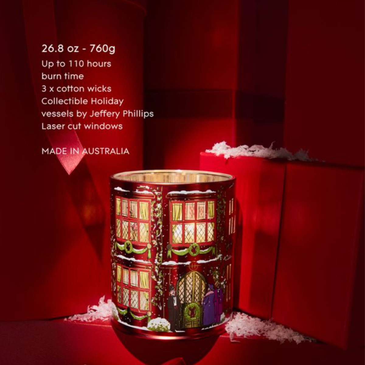 760g Candle - Night Before Christmas 26