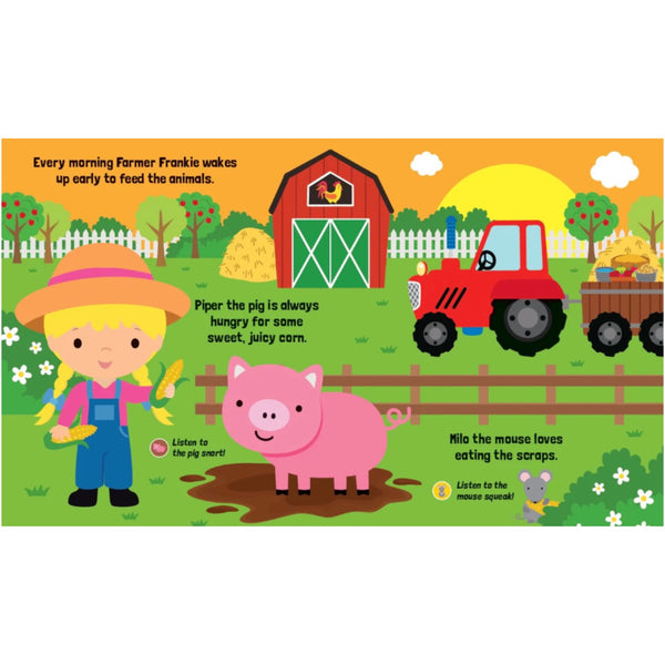 10 Button Sound Book - On The Farm