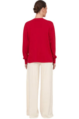 Rowan Long Sleeve Knit - Red