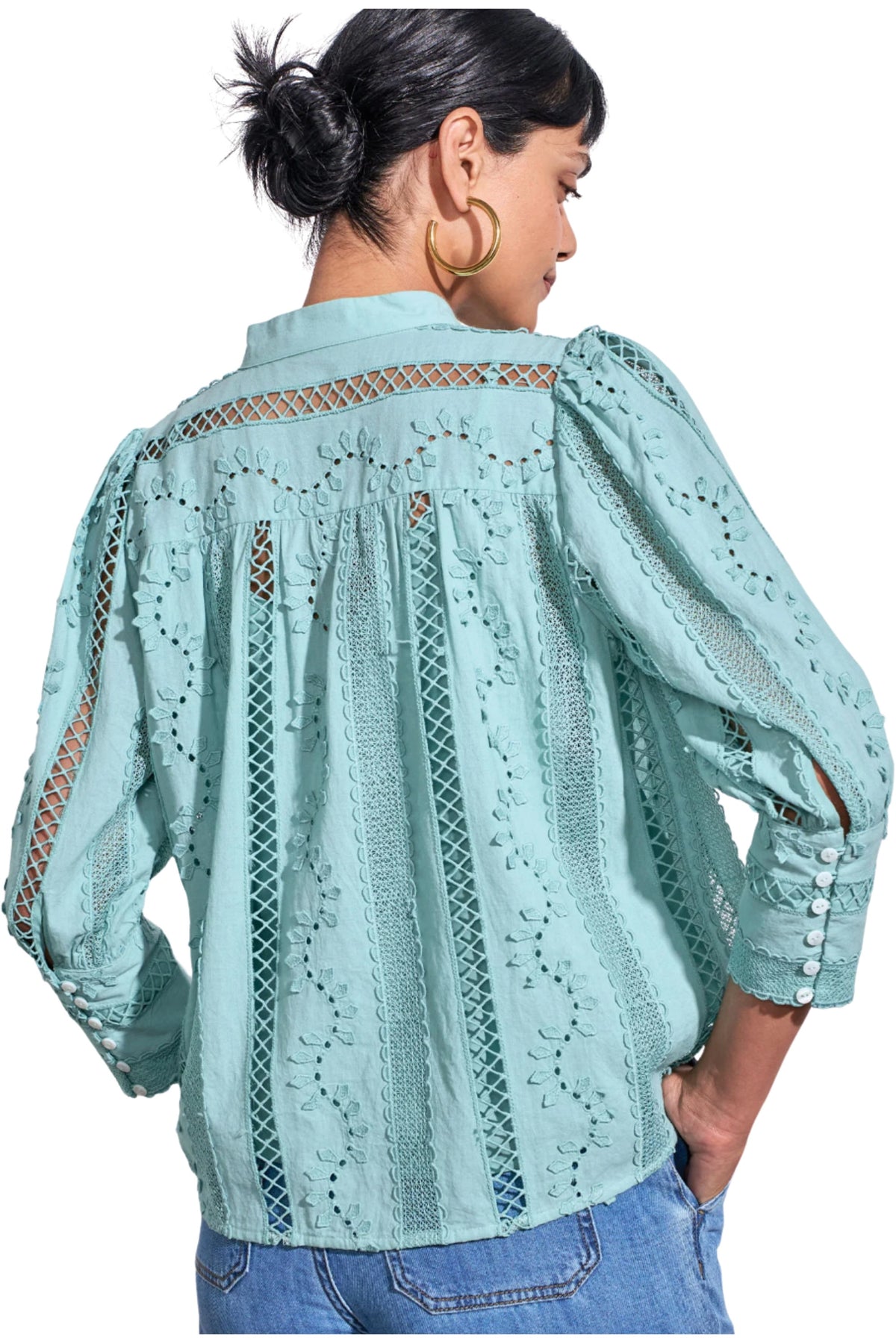 Ravel Top - Mint