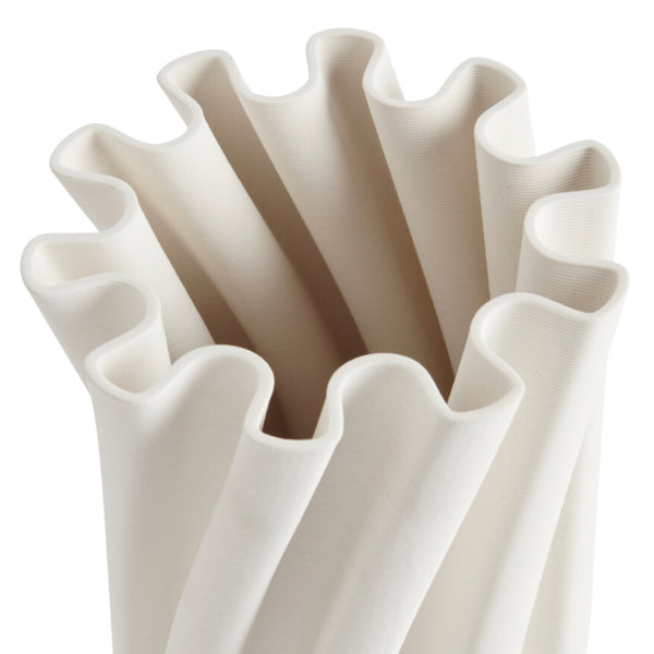 Alina White Vase 45cm