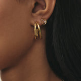 Fiora Stud Earrings - Gold