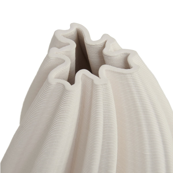 Mila Vase 17cm - White