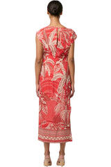 Monique Column Dress - Crimson Palms