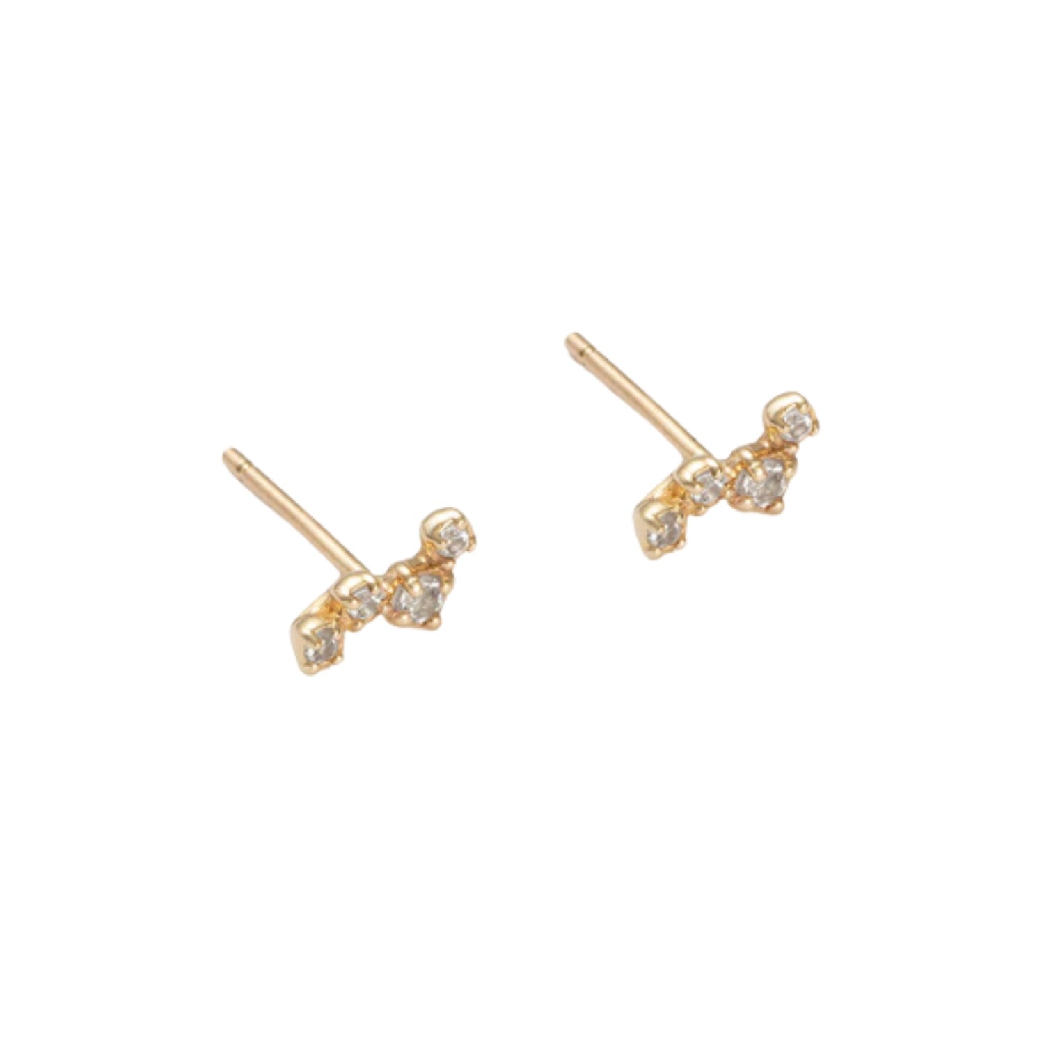 Valencia Topaz Studs (9K Gold)- Set