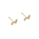 Valencia Topaz Studs (9K Gold)- Set