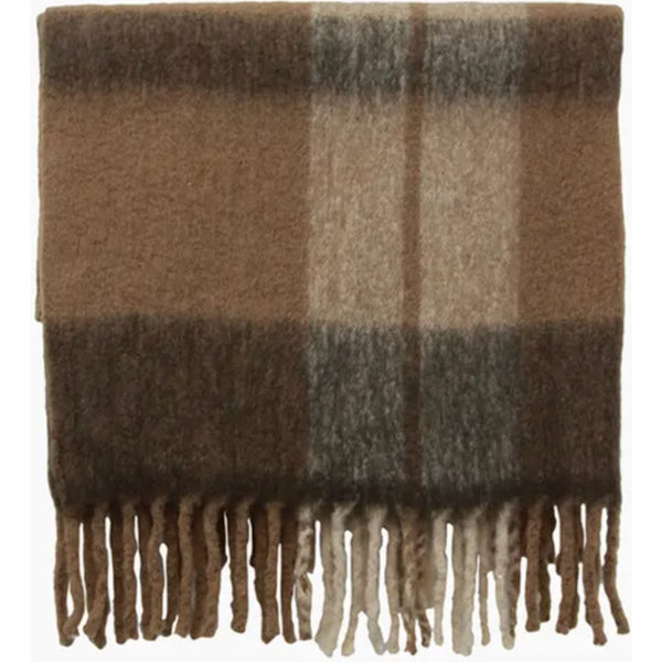 Canopy Plaid Tassel Throw