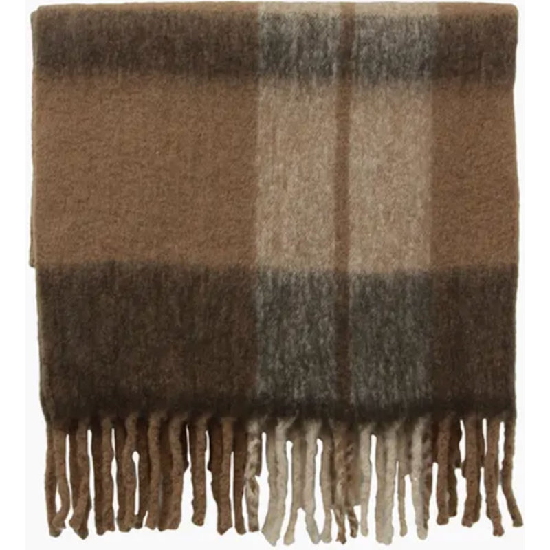 Canopy Plaid Tassel Throw