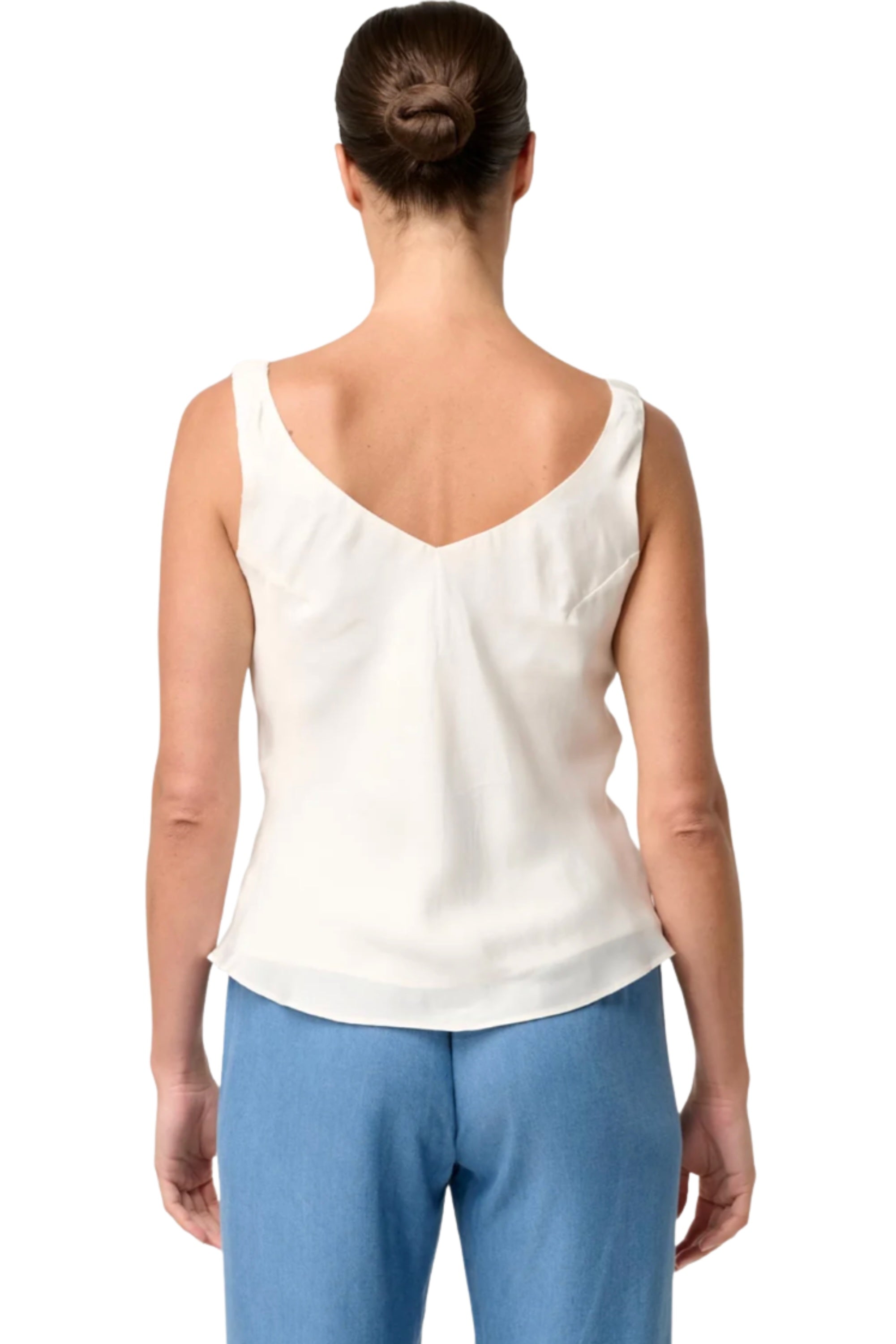 Delray Reversible Cami - Ivory