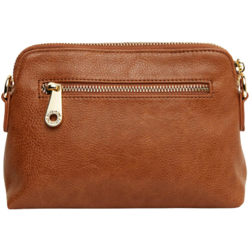 Burbank Crossbody Bag - Tan Pebble