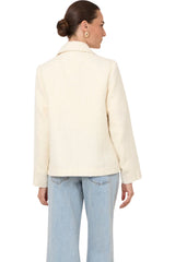 Jonni Boucle Jacket - Cream