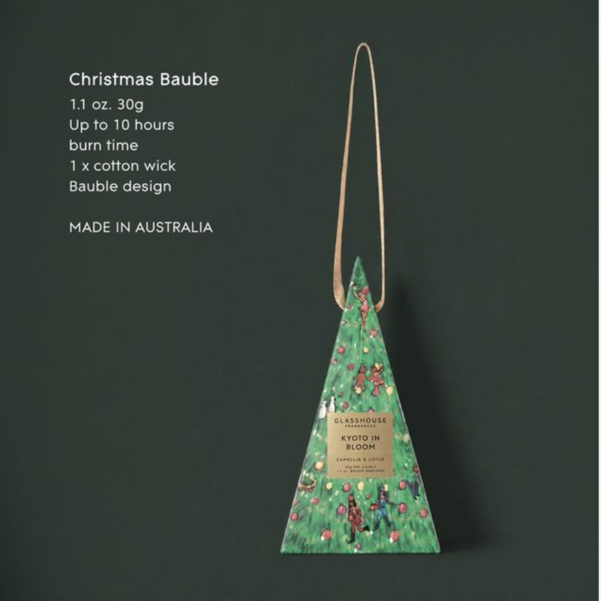 30g Christmas Bauble - Kyoto In Bloom 26