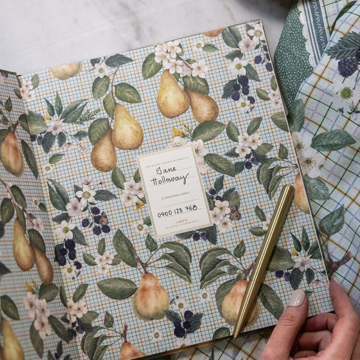 Heirloom Recipe Book - Pears