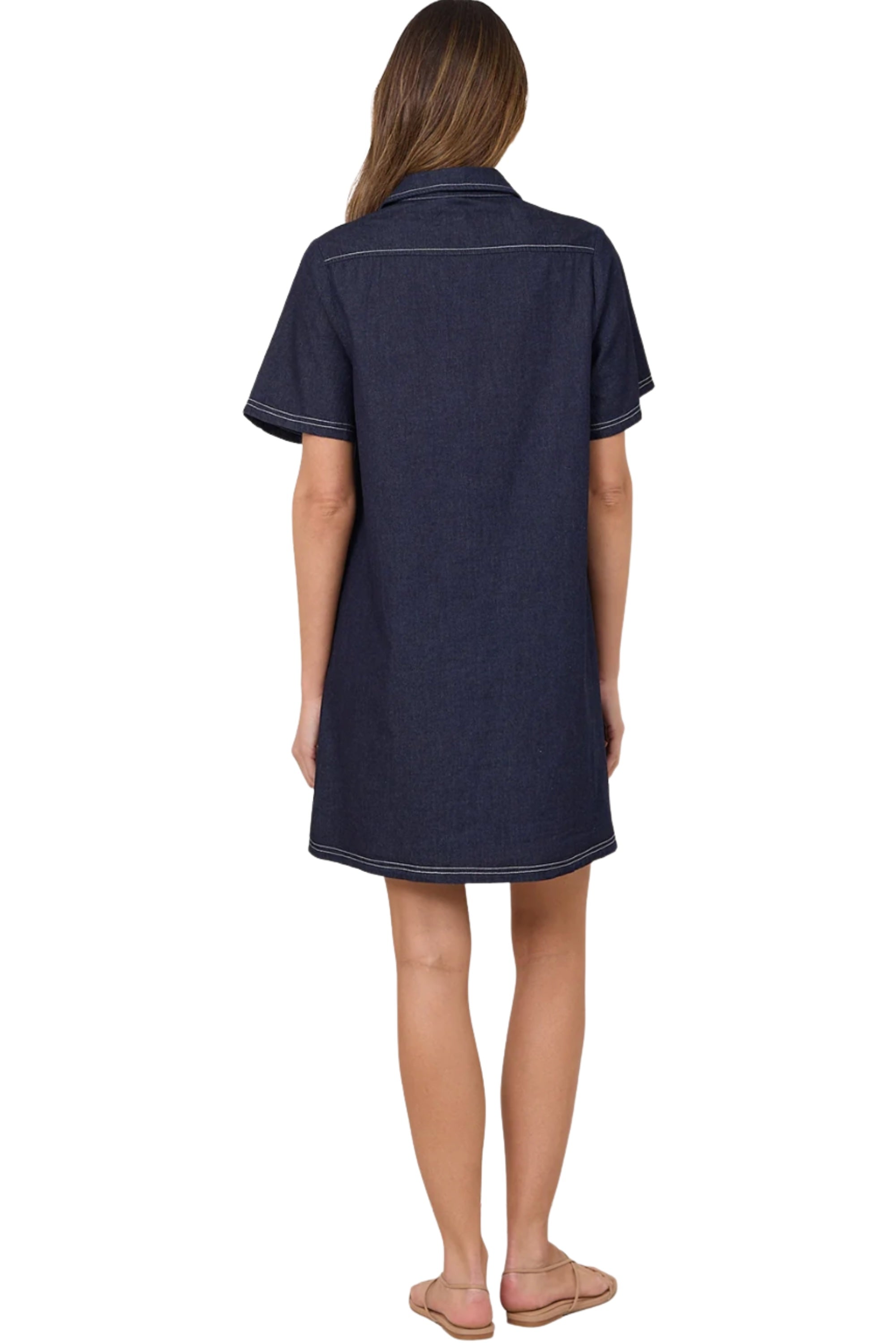 Erin Shirt Dress - Denim