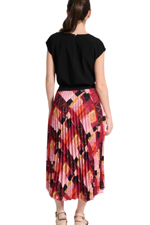 Kismet Pleated Skirt - Blush