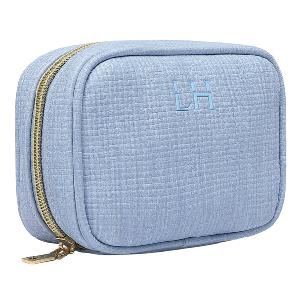 Rita Jewellery Case - Pastel Blue
