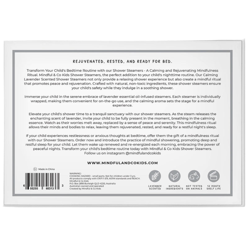 Sensory Shower Steamers