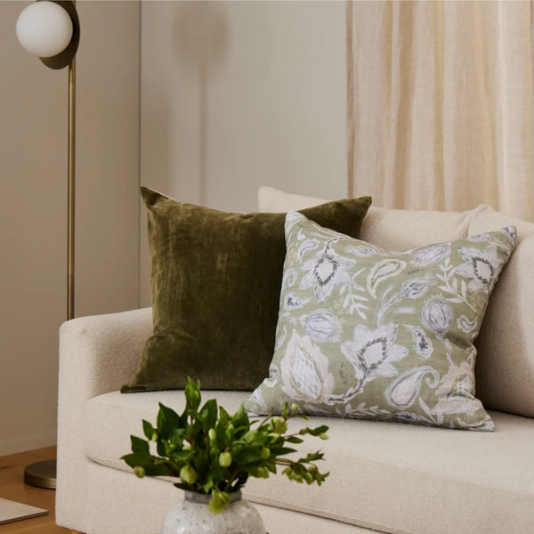 Samson 55cm Cushion - Moss