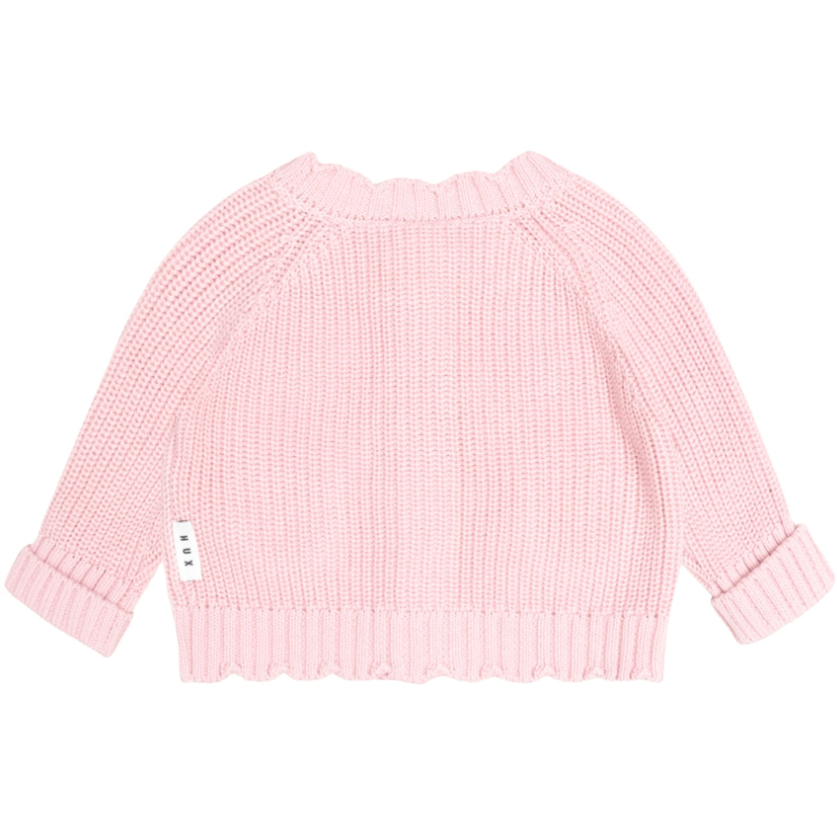 Pink Fisherman Cardigan